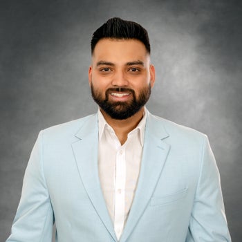 Portrait of Shaneil Kumar, Associate.